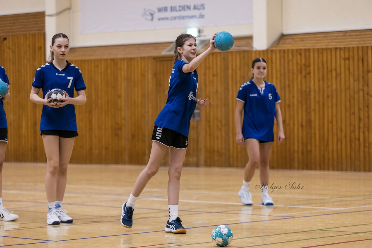 Bild 95 - wCJ TSV Ellerau - SG Pahlhude/Tellingstedt : Ergebnis: 21:18